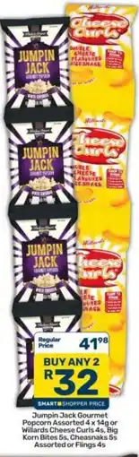 Pick n Pay Jumpin Jack Gourmet Popcorn Assorted offer