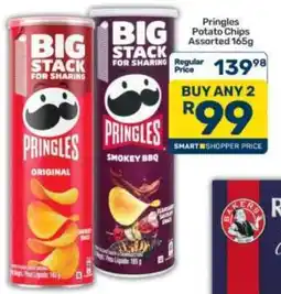 Pick n Pay Pringles Potato Chips Assorted offer