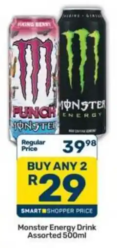 Pick n Pay Monster Energy Drink Assorted offer