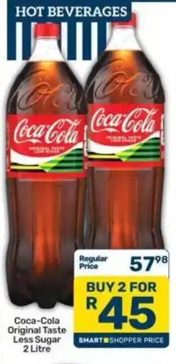 Pick n Pay Coca-Cola Original Taste Less Sugar offer