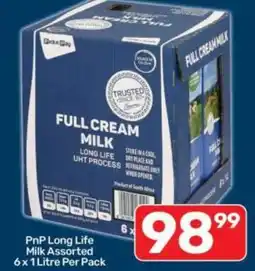 Pick n Pay PnP Long Life Milk Assorted offer
