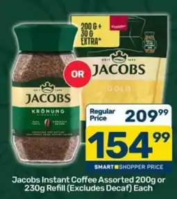Pick n Pay Jacobs Instant Coffee Assorted offer