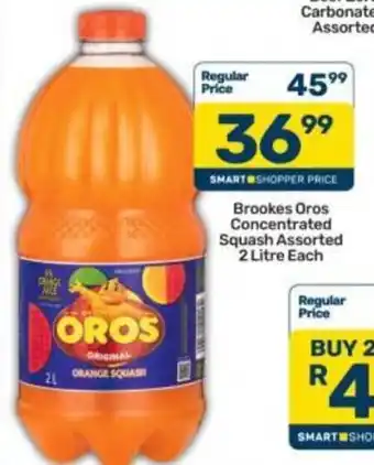 Pick n Pay Brookes Oros Concentrated Squash Assorted offer