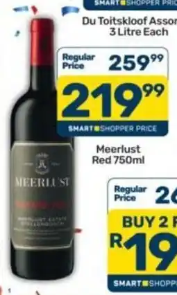 Pick n Pay Meerlust Red offer