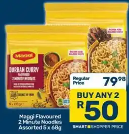 Pick n Pay Maggi Flavoured 2 Minute Noodles Assorted offer