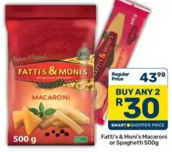 Pick n Pay Fatti's & Moni's Macaroni offer