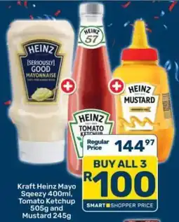 Pick n Pay Heinz Mayo, Tomato Ketchup and Mustard offer