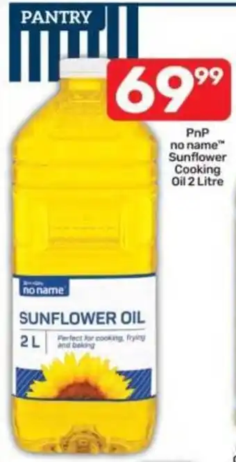 Pick n Pay no name Sunflower Oil offer