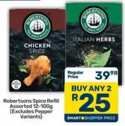 Pick n Pay Robertsons Spice Refill Assorted offer