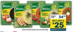 Pick n Pay Knorr Packet Soup Assorted offer