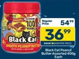 Pick n Pay Black Cat Smooth Peanut Butter Assorted offer