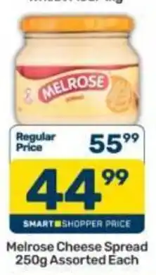 Pick n Pay Melrose Cheese Spread Assorted offer