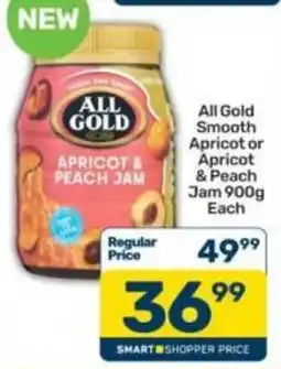Pick n Pay All Gold Apricot & Peach Jam offer
