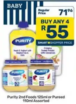 Pick n Pay Purity 2nd Foods Assorted offer