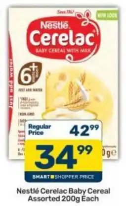 Pick n Pay Nestlé Ceralac Baby Cereal Assorted offer