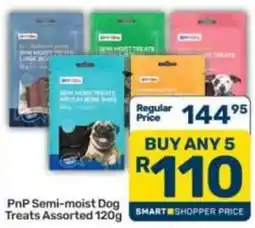 Pick n Pay PnP Semi-moist Dog Treats Assorted offer
