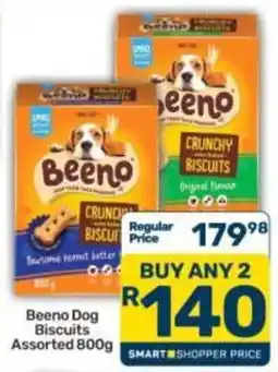 Pick n Pay Beeno Dog Biscuits Assorted offer