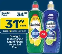 Pick n Pay Sunlight Dishwashing Liquid Assorted offer