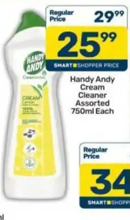 Pick n Pay Handy Andy Cream Cleaner Assorted offer