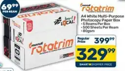 Pick n Pay mondì rotatrim A4 White Multi-Purpose Photocopy Paper offer
