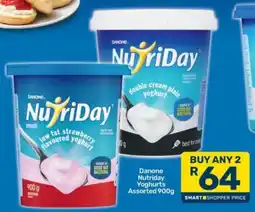 Pick n Pay Danone Nutriday Yoghurts Assorted offer