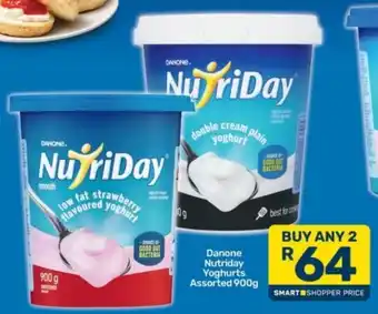 Danone Nutriday Yoghurts Assorted