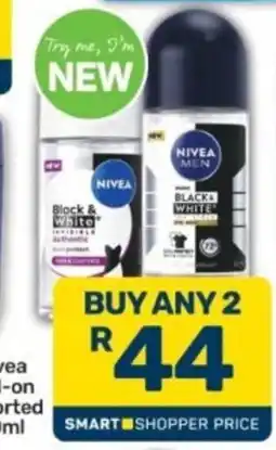 Pick n Pay NIVEA MEN Black & White offer