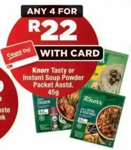 OK MiniMark Knorr Instant Soup Powder Assorted offer