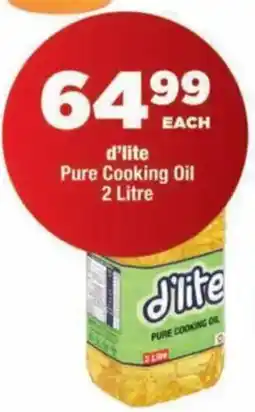 OK MiniMark d'lite Pure Cooking Oil offer