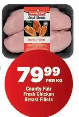 OK MiniMark County Fair Fresh Chicken Breast Fillets offer