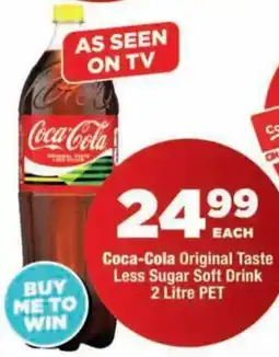 OK MiniMark Coca-Cola Original Taste Less Sugar Soft Drink offer