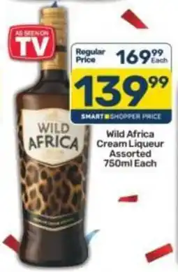 Pick n Pay Liquor Wild Africa Cream Liqueur Assorted offer