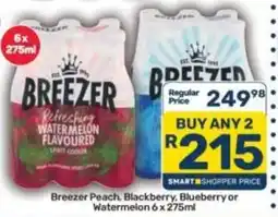 Pick n Pay Liquor Breezer Watermelon Flavoured offer