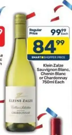 Pick n Pay Liquor Kleine Zalze Chardonnay offer