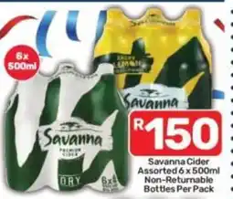 Pick n Pay Liquor Savanna Cider Assorted offer