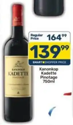 Pick n Pay Liquor Kanonkop Kadette Pinotage offer