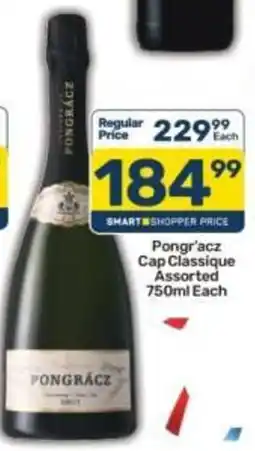 Pick n Pay Liquor Pongrácz Cap Classique Assorted offer
