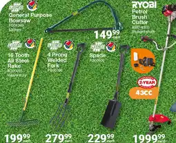 Mica RYOBI Petrol Brush Cutter offer