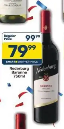 Pick n Pay Liquor Nederburg Baronne offer