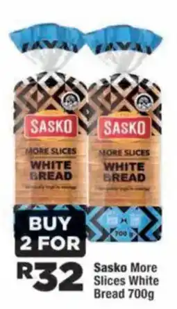 OK MiniMark Sasko More Slices White Bread offer