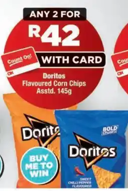 OK MiniMark Doritos Flavoured Corn Chips offer