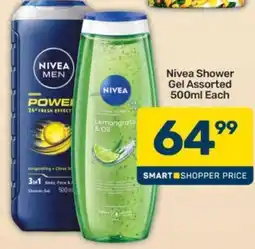 Pick n Pay Nivea Shower Gel Assorted offer