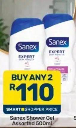 Pick n Pay Sanex Shower Gel Assorted offer