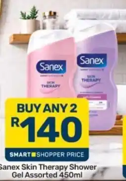 Pick n Pay Sanex Skin Therapy Shower Gel Assorted offer