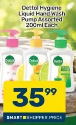 Pick n Pay Dettol Hygiene Liquid Hand Wash Pump Assorted offer