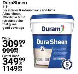 Mica Duram DuraSheen offer
