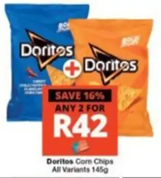 Checkers Doritos Corn Chips offer
