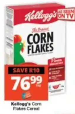 Checkers Kellogg's Corn Flakes Cereal offer