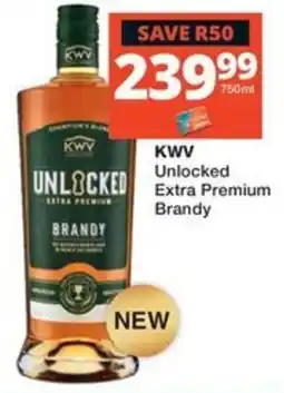 Checkers Liquor Shop KWV Unlocked Extra Premium Brandy offer