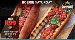 Checkers Championship Boerewors Roll offer